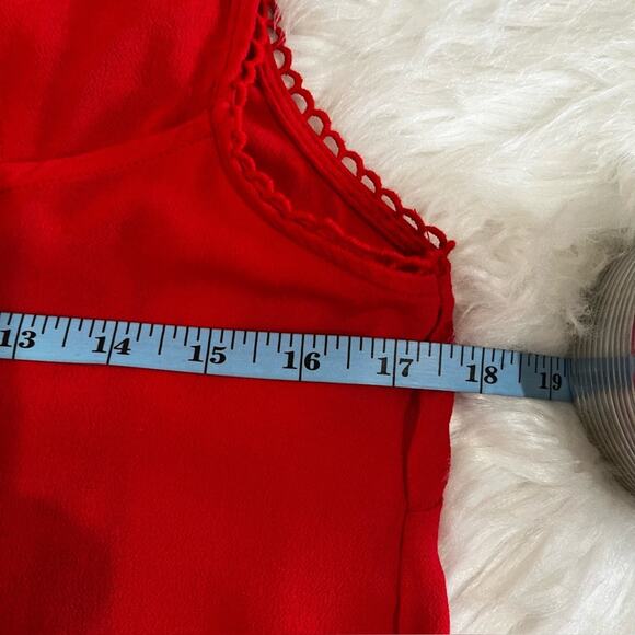 NEW Xhilaration Boho Love Liberty Embroidered Drop Waist Flutter Floral Sundress - Picture 14 of 16